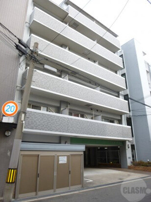 大阪市東淀川区下新庄２丁目の賃貸マンションの外観