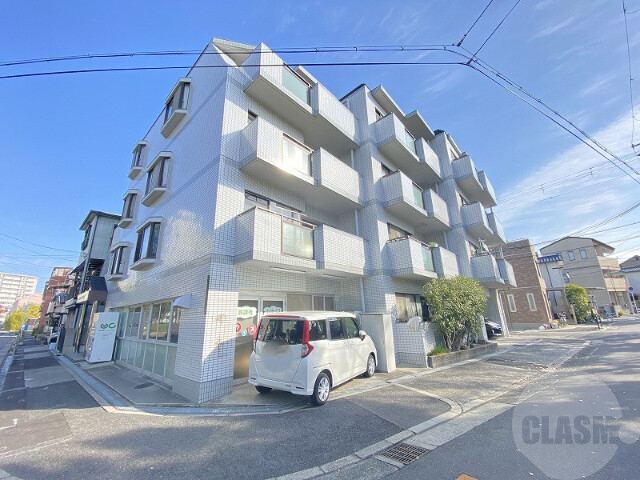 大阪市東淀川区北江口２丁目の賃貸マンションの外観