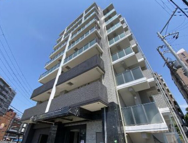 大阪市東淀川区菅原１丁目の賃貸マンションの外観