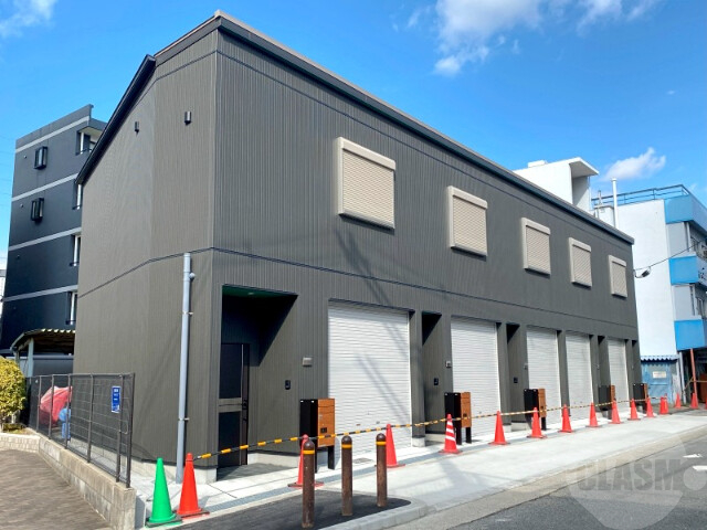 大阪市東淀川区豊新３丁目の賃貸テラスハウスの外観