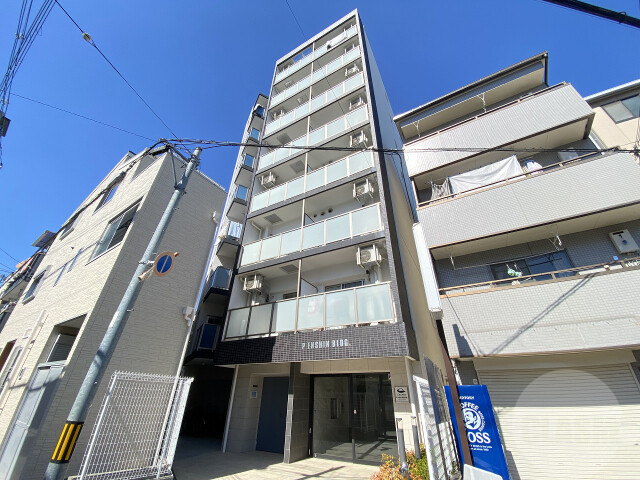 大阪市東淀川区淡路４丁目の賃貸マンションの外観