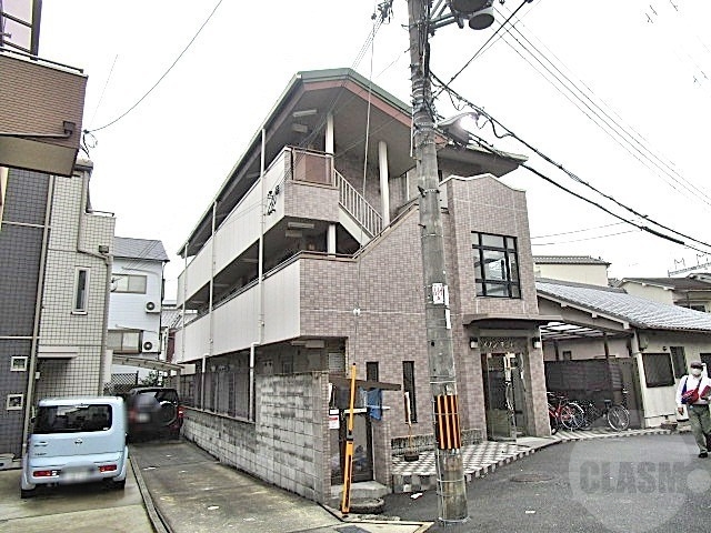 大阪市東淀川区下新庄４丁目の賃貸マンションの外観