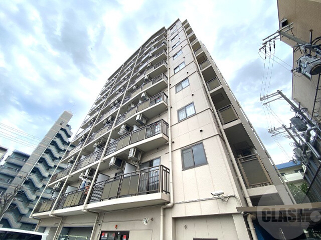 大阪市東淀川区豊新５丁目の賃貸マンションの外観