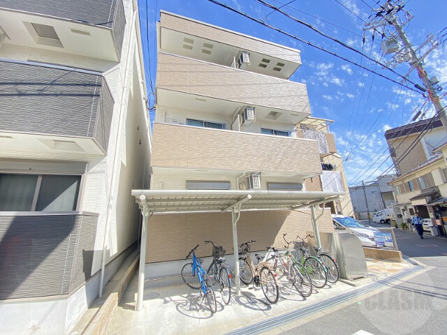 大阪市東淀川区大桐５丁目の賃貸アパートの外観