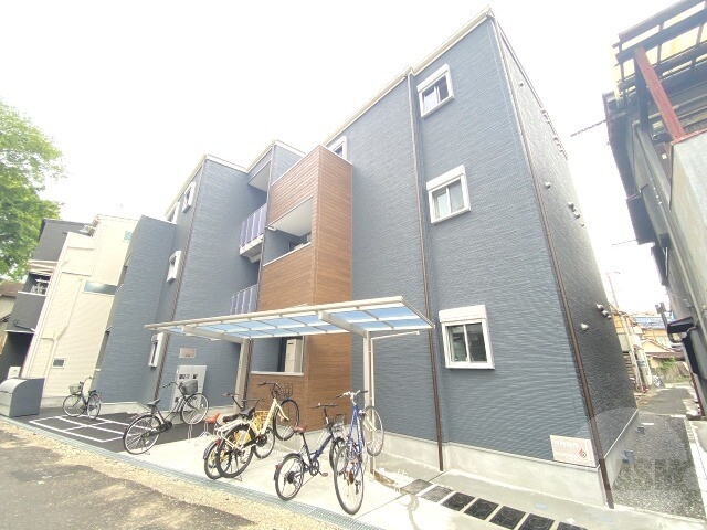 大阪市東淀川区淡路３丁目の賃貸アパートの外観