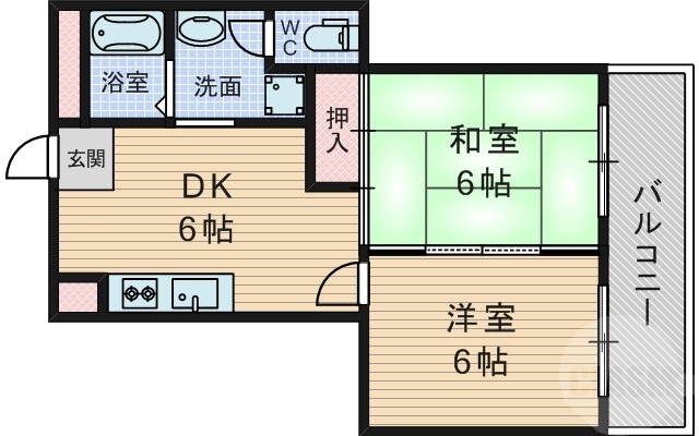 3階の間取り図