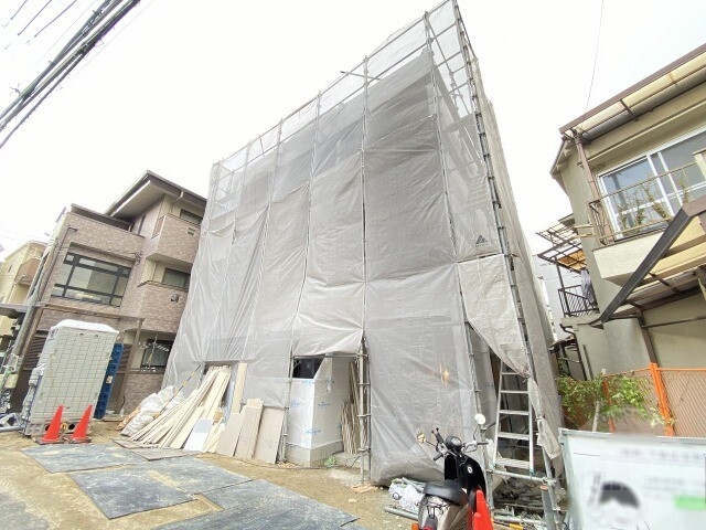 大阪市東淀川区下新庄４丁目の賃貸アパートの外観