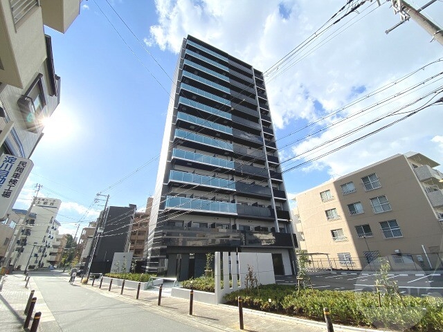 大阪市東淀川区豊新５丁目の賃貸マンションの外観