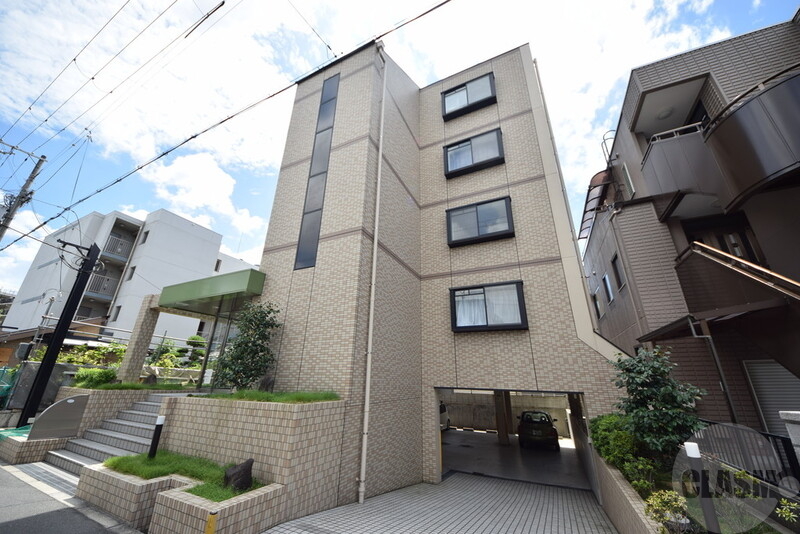 大阪市東淀川区下新庄２丁目の賃貸マンションの外観