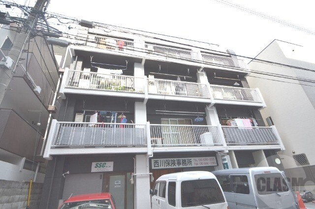 大阪市東淀川区豊新５丁目の賃貸マンションの外観