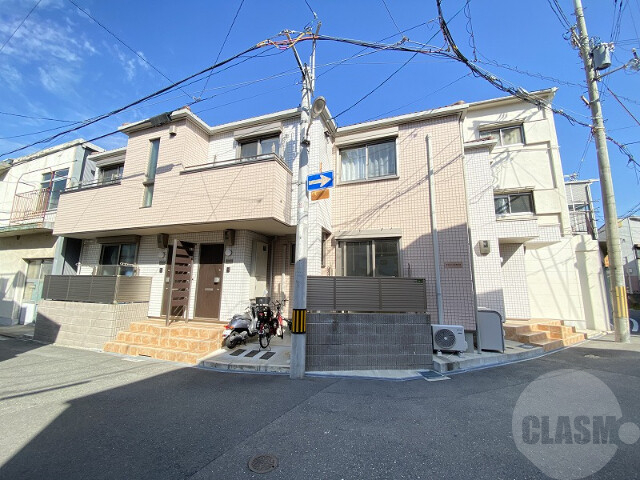 大阪市東淀川区東淡路４丁目の賃貸アパートの外観