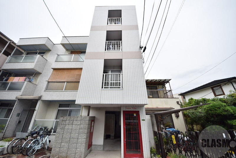 大阪市東淀川区下新庄４丁目の賃貸マンションの外観