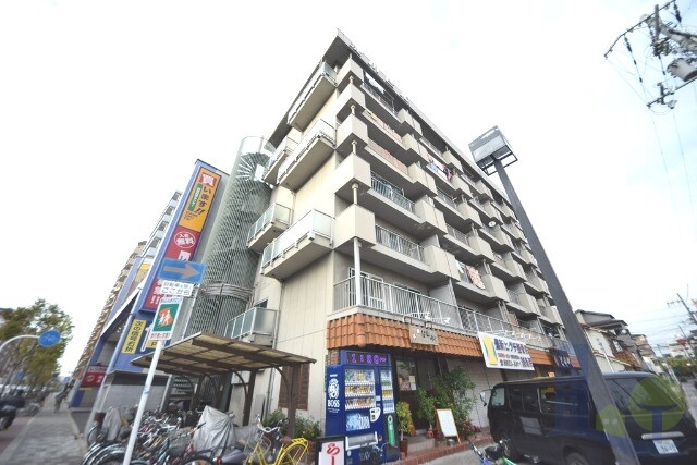 大阪市東淀川区豊新２丁目の賃貸マンションの外観