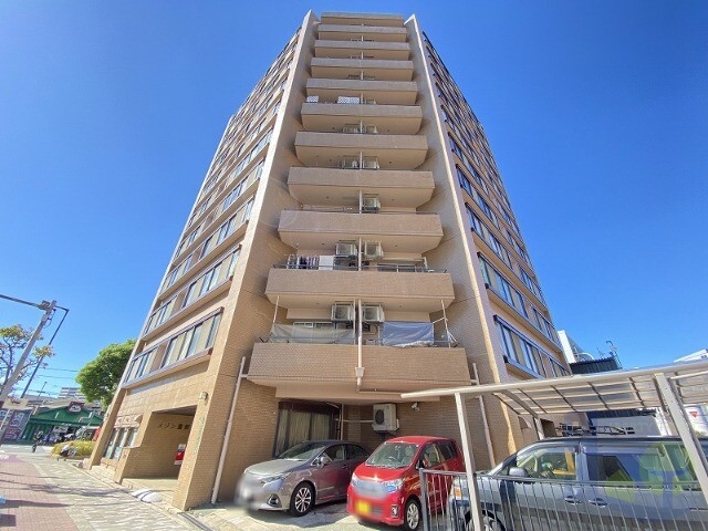 大阪市東淀川区豊新２丁目の賃貸マンションの外観
