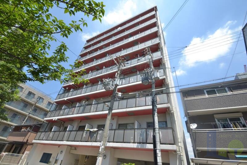 大阪市東淀川区東中島２丁目の賃貸マンションの外観