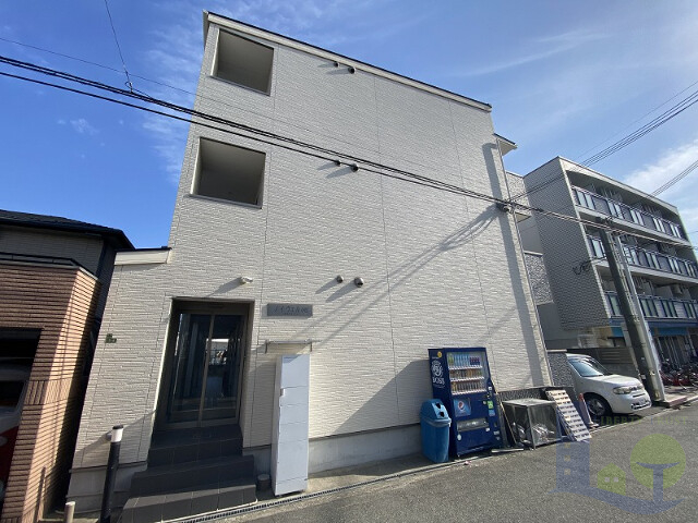 大阪市東淀川区小松５丁目の賃貸アパートの外観