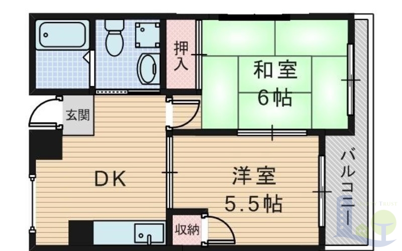 3階の間取り図