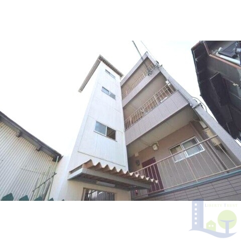 大阪市東淀川区下新庄６丁目の賃貸マンションの外観