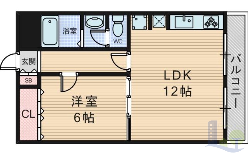 7階の間取り図