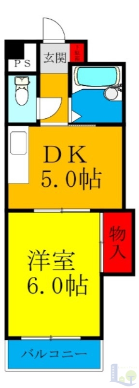 7階の間取り図