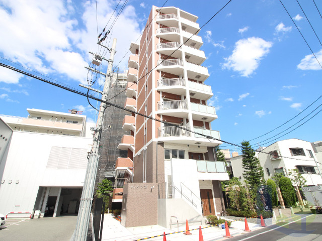大阪市東淀川区小松１丁目の賃貸マンションの外観