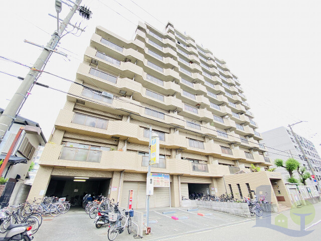 大阪市東淀川区豊里１丁目の賃貸マンションの外観