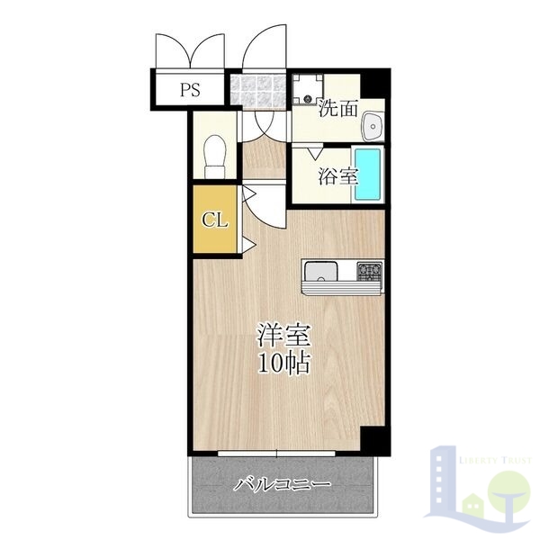 4階の間取り図