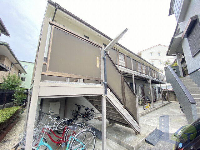 大阪市東淀川区大道南２丁目の賃貸アパートの外観