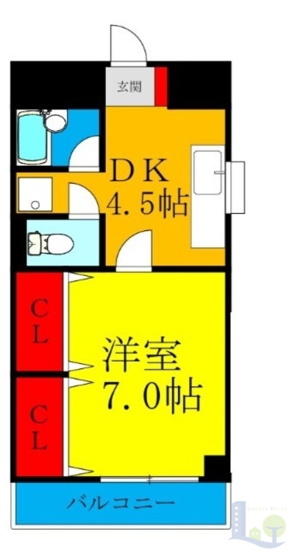 3階の間取り図