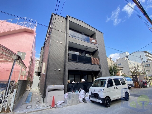 大阪市東淀川区瑞光４丁目の賃貸アパートの外観