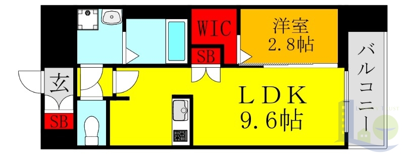 13階の間取り図