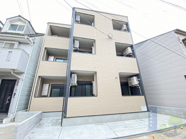 大阪市東淀川区菅原５丁目の賃貸アパートの外観