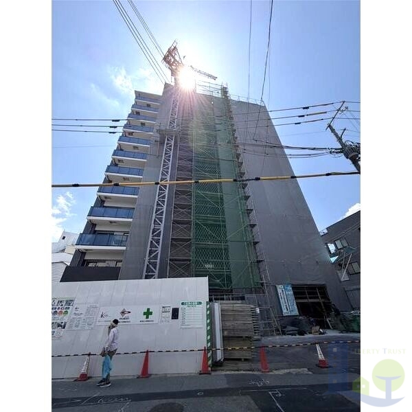 大阪市東淀川区小松１丁目の賃貸マンションの外観