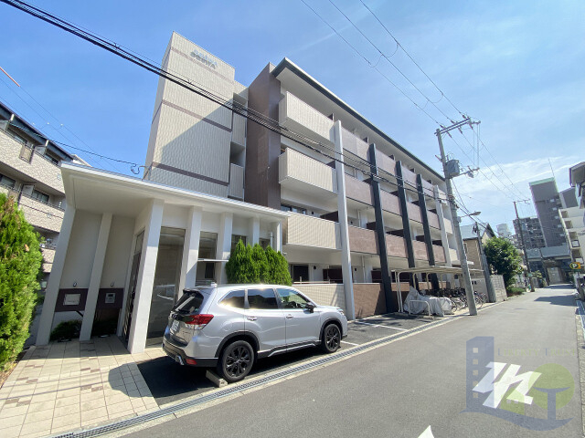大阪市東淀川区下新庄５丁目の賃貸マンションの外観