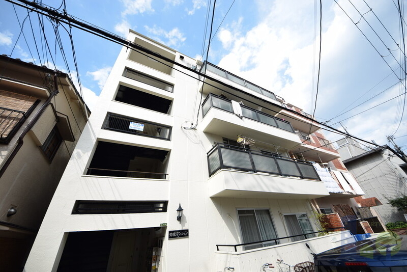 大阪市東淀川区下新庄２丁目の賃貸マンションの外観