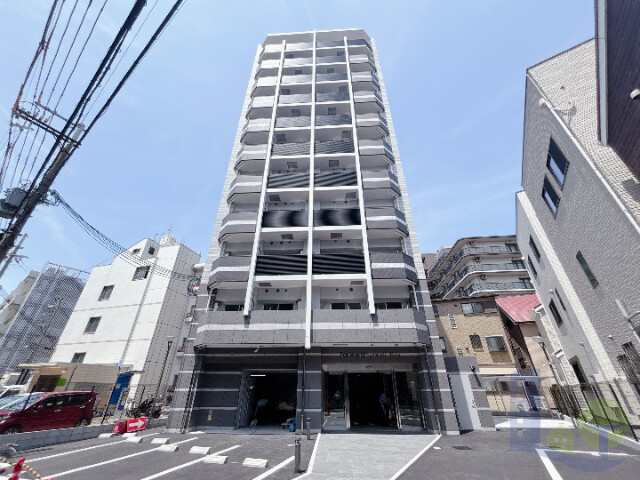 大阪市東淀川区淡路２丁目の賃貸マンションの外観