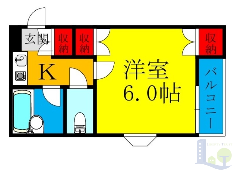 3階の間取り図