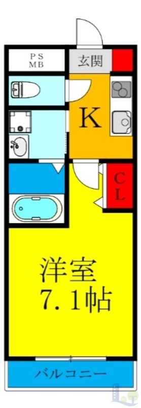 3階の間取り図