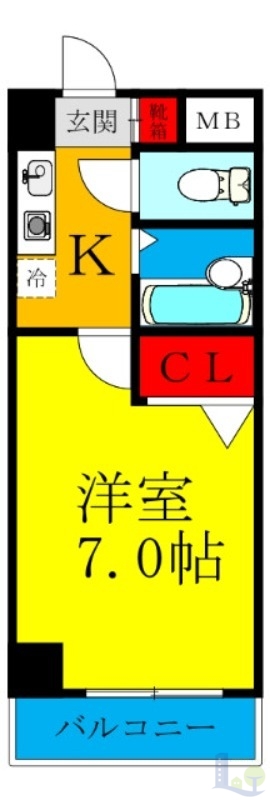 3階の間取り図