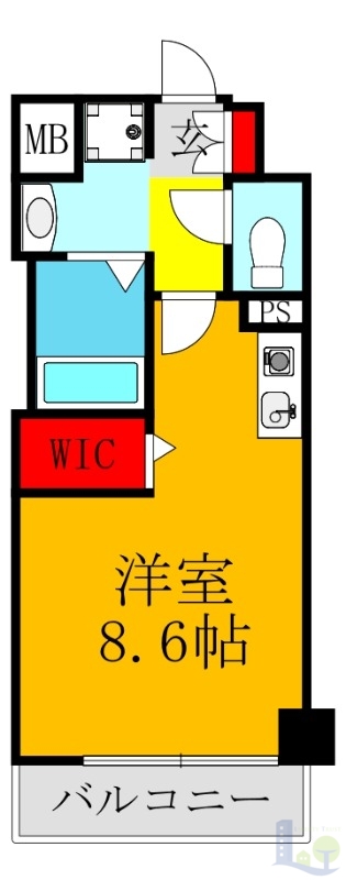 3階の間取り図