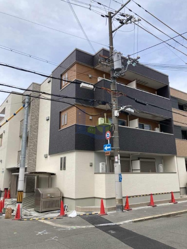大阪市東淀川区豊里4丁目の賃貸アパートの外観 大阪市東淀川区豊里4丁目の賃貸アパートの外観