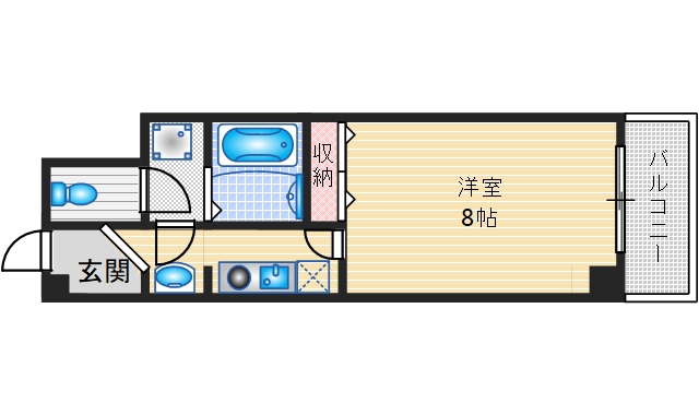 1階の間取り図