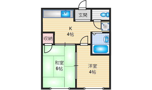 3階の間取り図