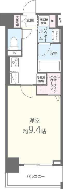 5階の間取り図