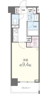 4階の間取り図