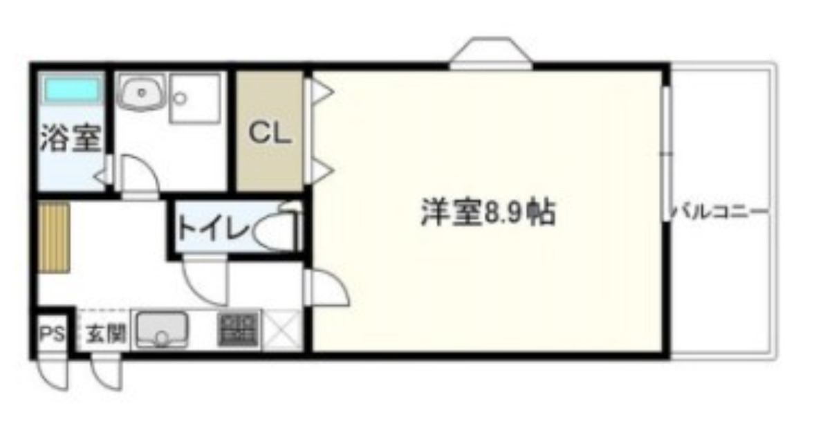 3階の間取り図