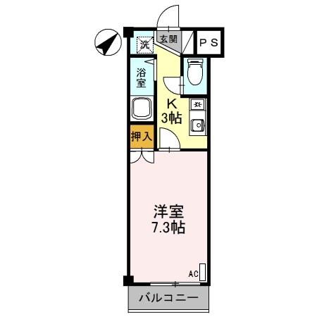 3階の間取り図