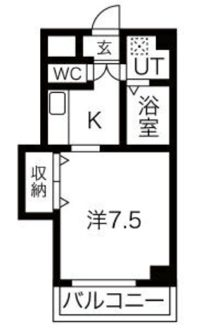 5階の間取り図