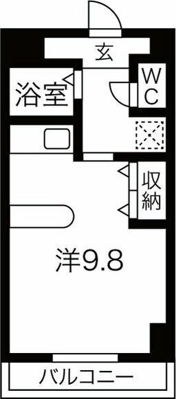 6階の間取り図