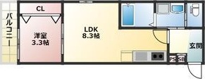 1階の間取り図